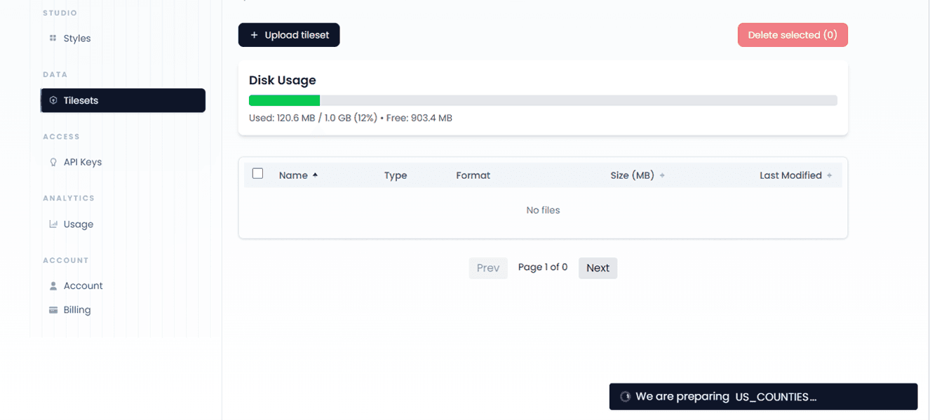 Processing dataset in the console